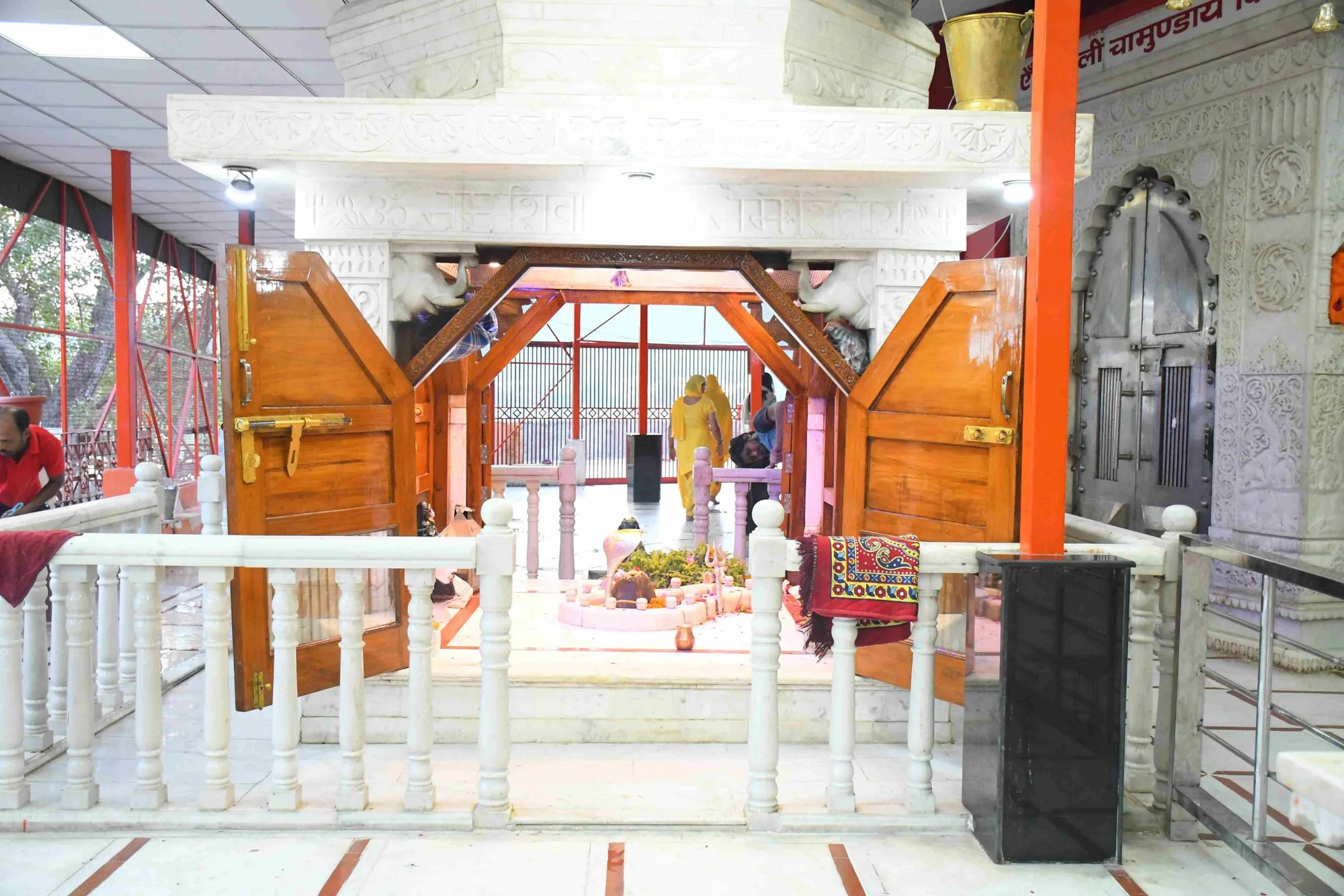 Approach to the temple